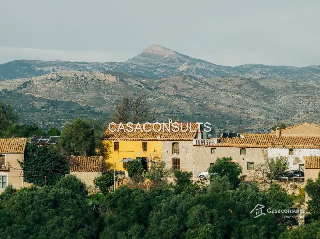 Casa rustica con terrazza in vendita a Vilafamés, imagen 6