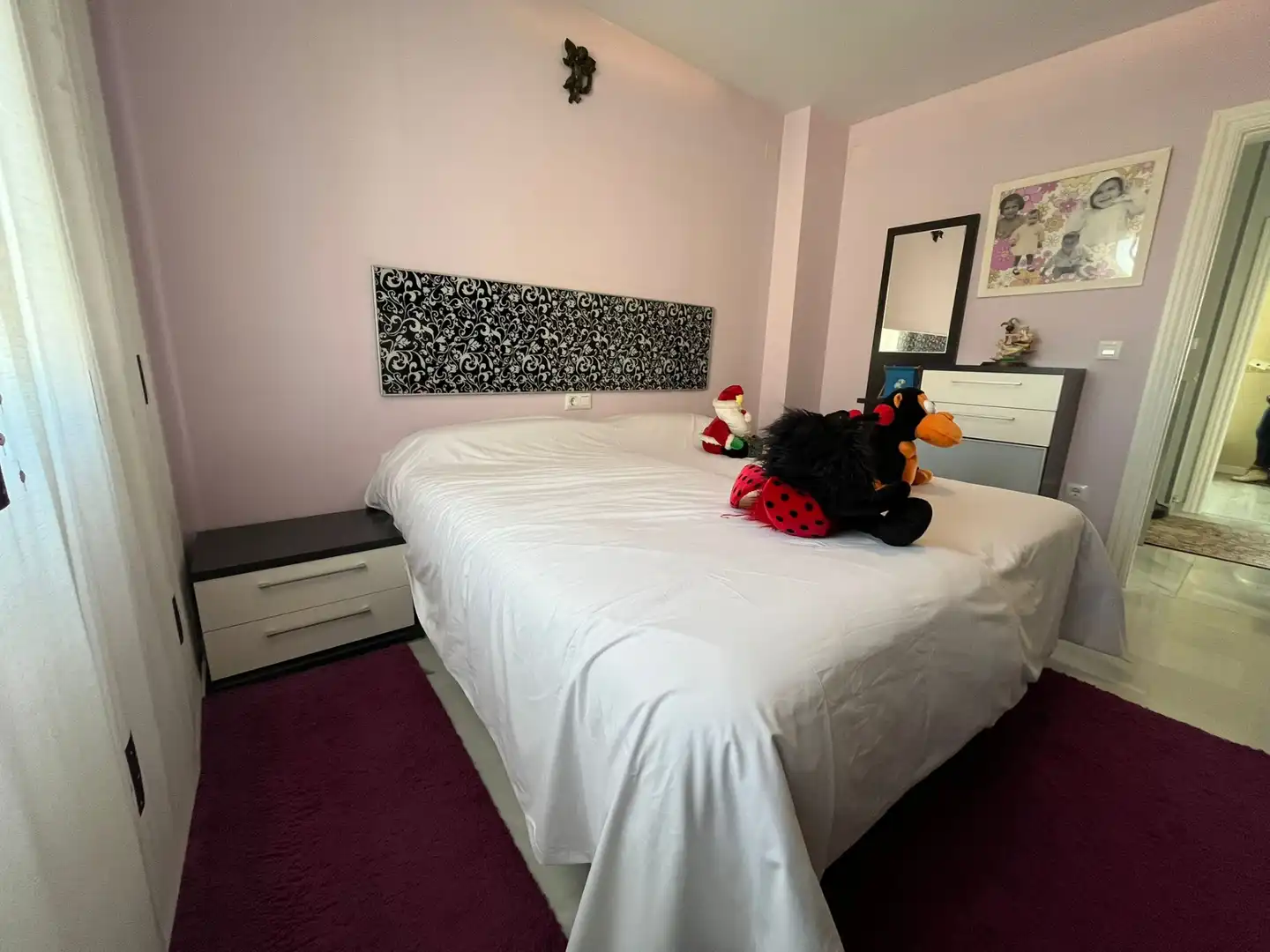Schlafzimmer von Einfamilien-Reihenhaus zum Verkauf in Vegas del Genil mit Klimaanlage, Heizung und Möbliert