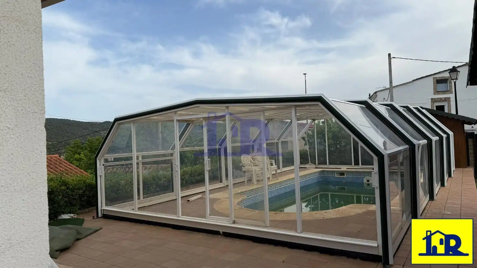 Piscina de Casa o xalet en venda en Villalba de la Sierra amb Calefacció, Traster i Piscina