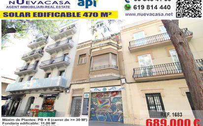 Vista exterior de Residencial en venda en  Barcelona Capital
