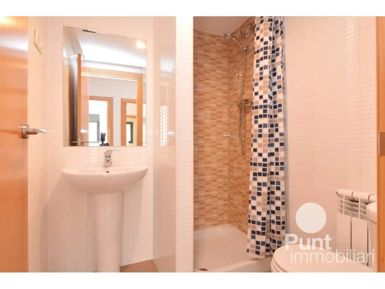 Badezimmer von Wohnung zum Verkauf in Premià de Dalt mit Heizung, Parkett und Alarm