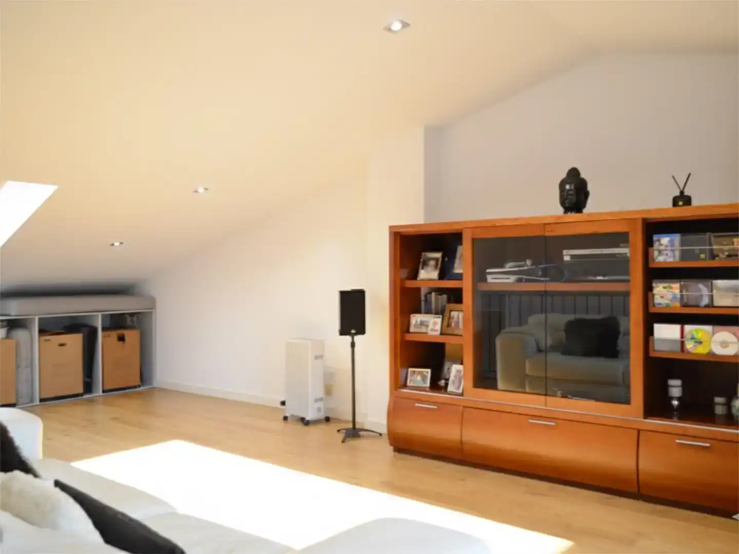 Sala d'estar de Casa adosada en venda en Sant Climent de Llobregat amb Aire condicionat i Balcó