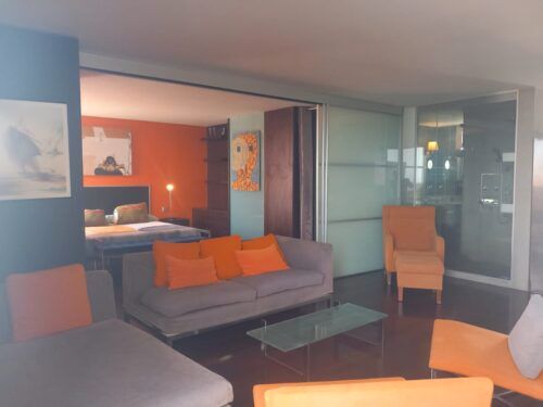 Living room of Apartment to rent in San Bartolomé de Tirajana  with Furnished, Oven and Washing machine