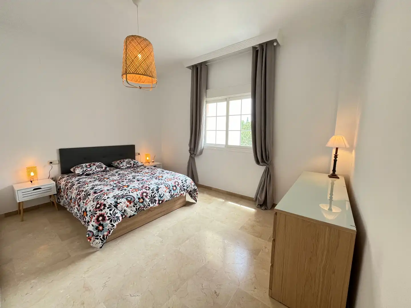 Bedroom of Flat for sale in Marbella  with Air Conditioner, Terrace and Storage room