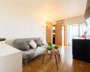 Living room of Apartment to share in  Madrid Capital  with Air Conditioner, Heating and Terrace