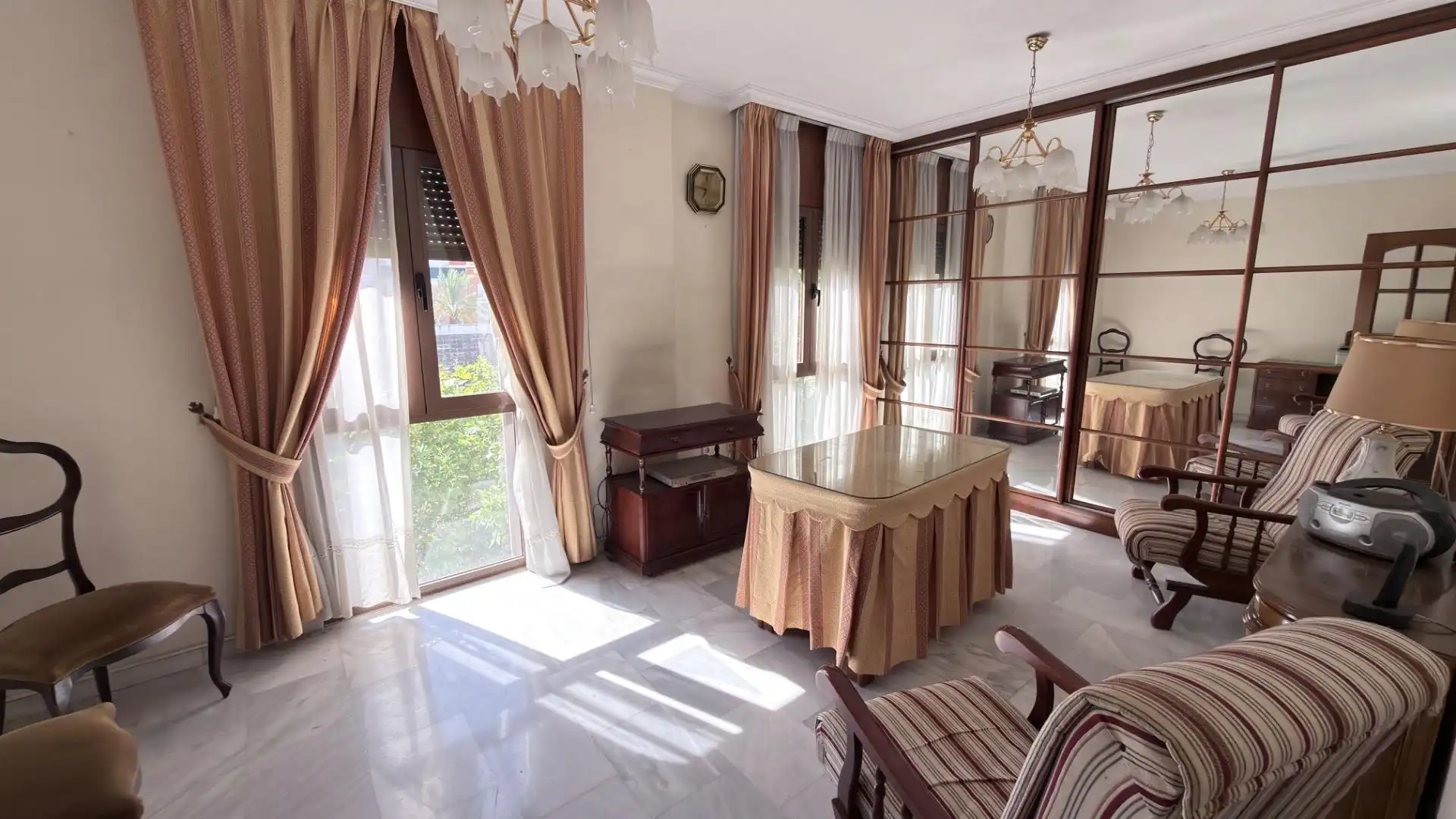 Sala de estar de Piso en venta en Huelva con Amueblado