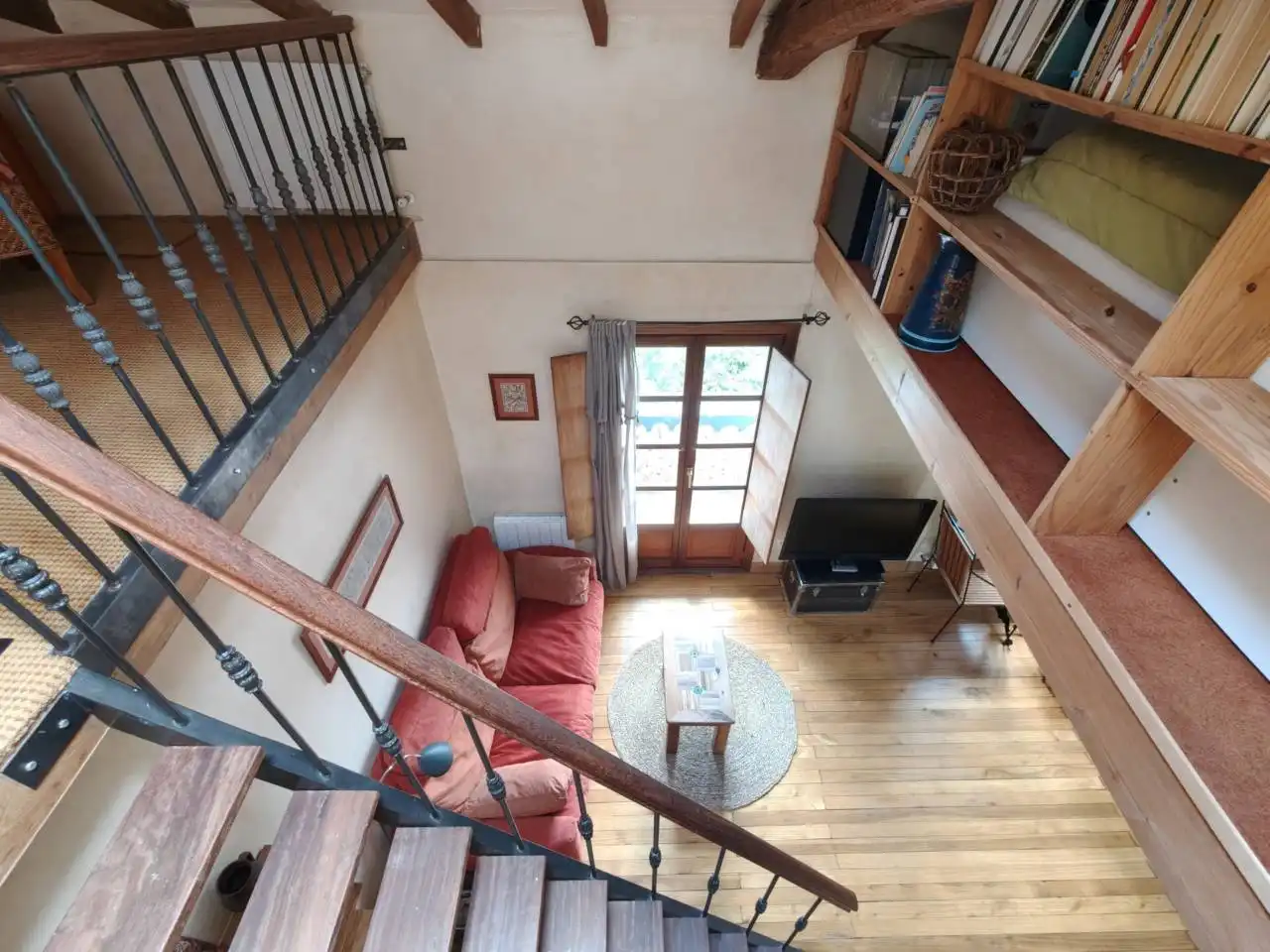 Living room of Flat for sale in Fruiz  with Heating, Private garden and Balcony