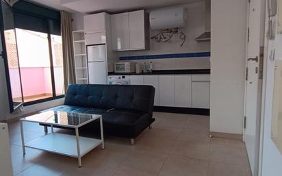 Sala d'estar de Apartament de lloguer en Málaga Capital amb Moblat