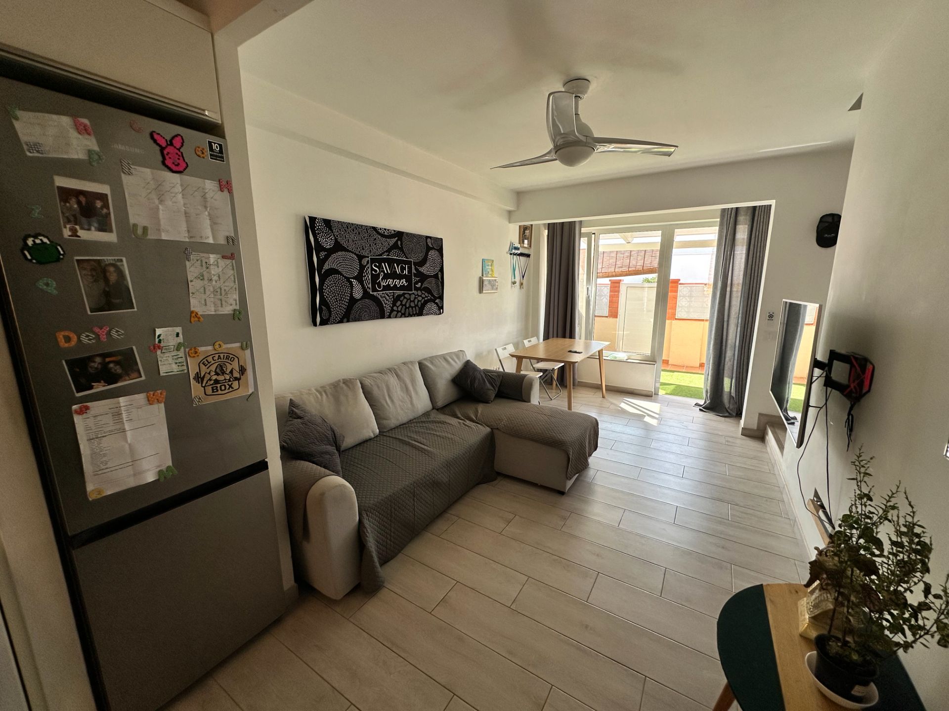 Living room of Single-family semi-detached for sale in Antigua  with Air Conditioner, Terrace and Furnished