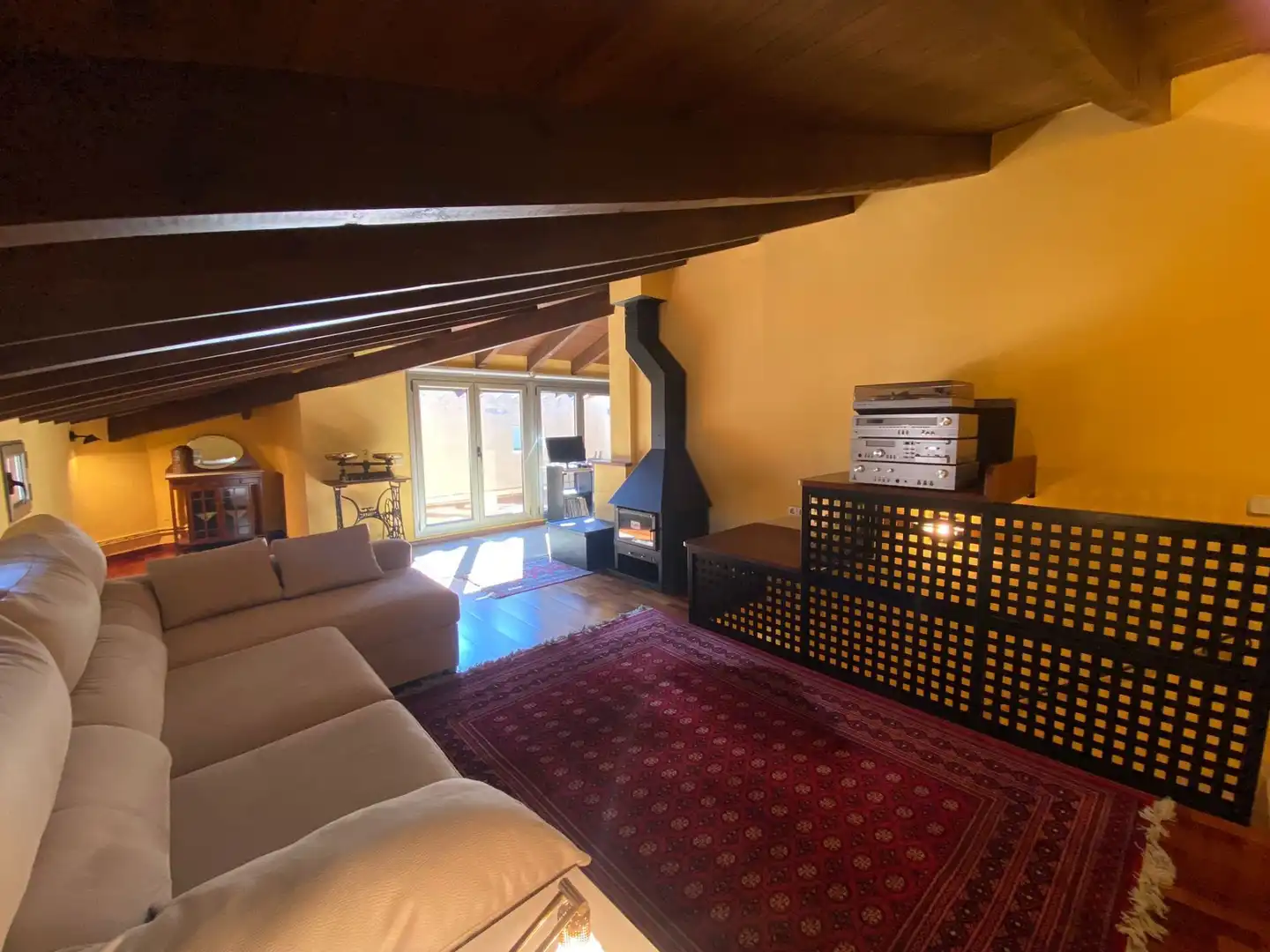 Living room of Houses for sale in Teià  with Heating, Terrace and Storage room
