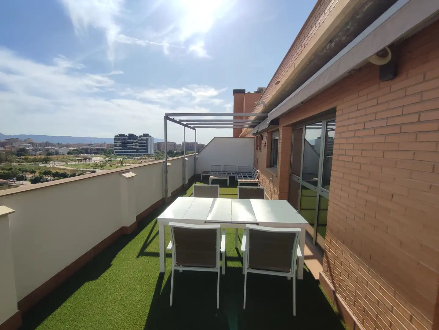 Terrassa de Àtic de lloguer en Murcia amb Aire condicionat, Calefacció i Terrassa