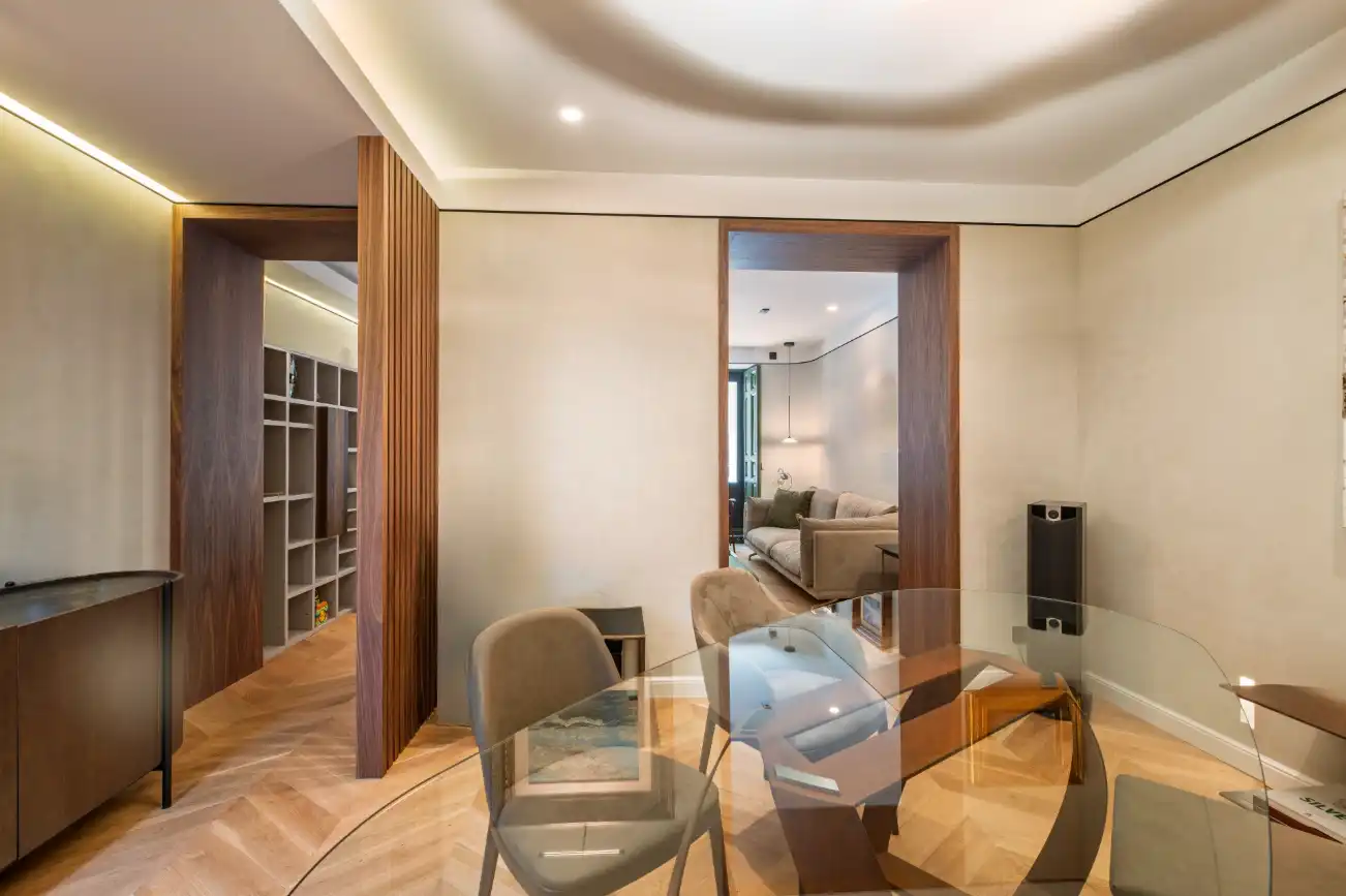 Living room of Flat for sale in Madrid  with Air Conditioner, Heating and Storage room