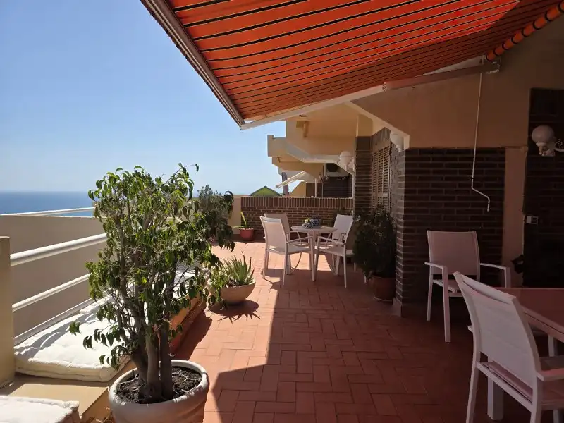 Terrasse von Wohnungen zum Verkauf in Cullera mit Klimaanlage, Heizung und Parkett