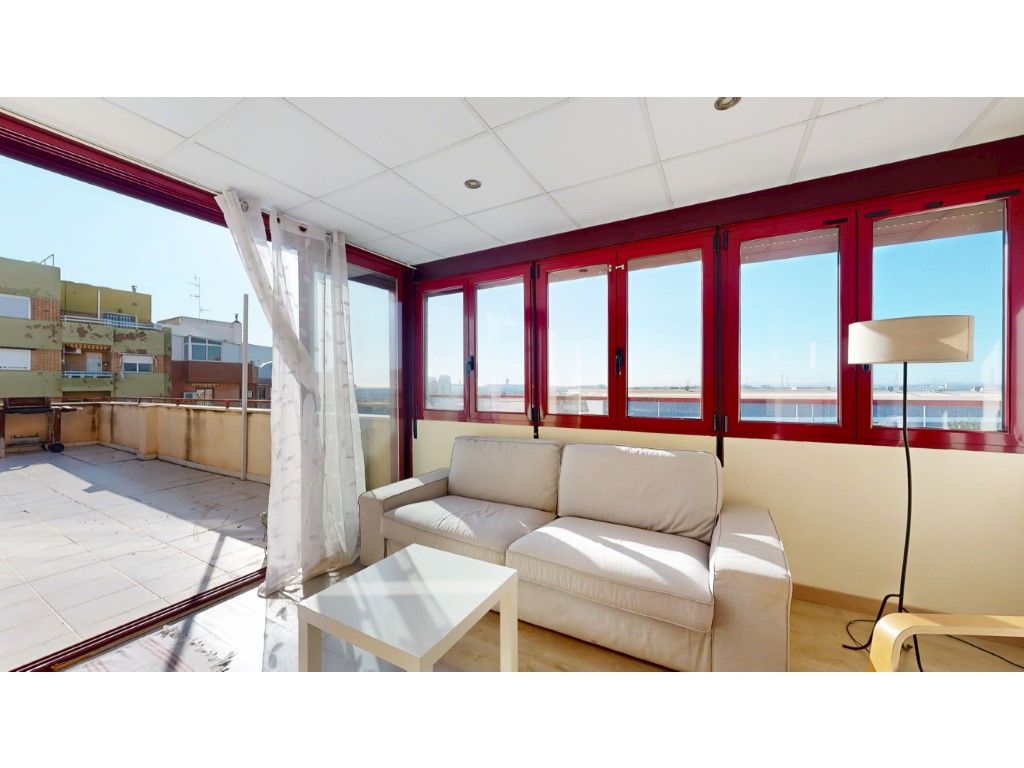 Bedroom of Attic for sale in Sagunto / Sagunt  with Air Conditioner, Terrace and Oven