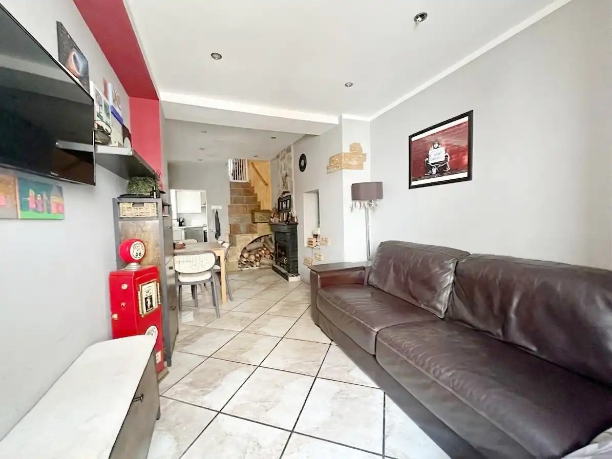 Sala de estar de Finca rústica en venta en Parcent con Aire acondicionado, Calefacción y Terraza