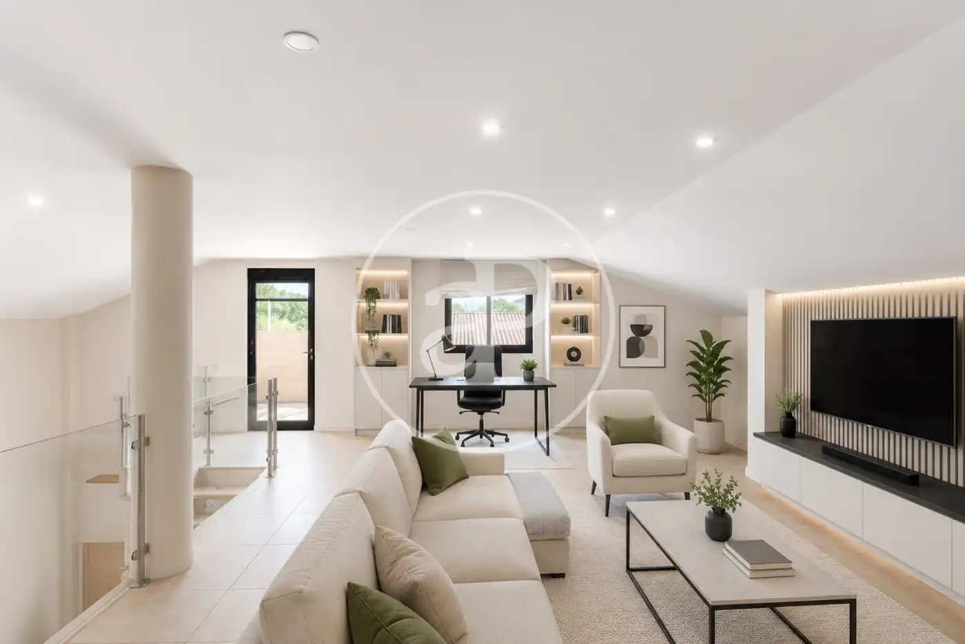 Sala de estar de Casa o chalet en venta en Sagunto / Sagunt con Aire acondicionado, Calefacción y Jardín privado