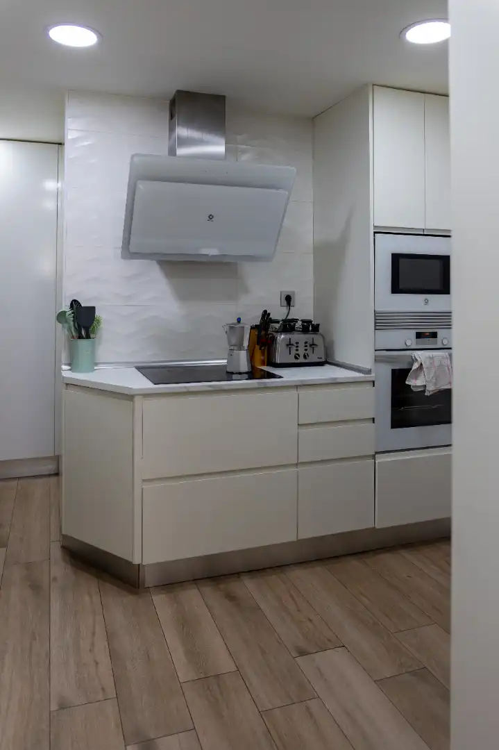 Kitchen of Flat for sale in Getafe  with Air Conditioner, Heating and Balcony