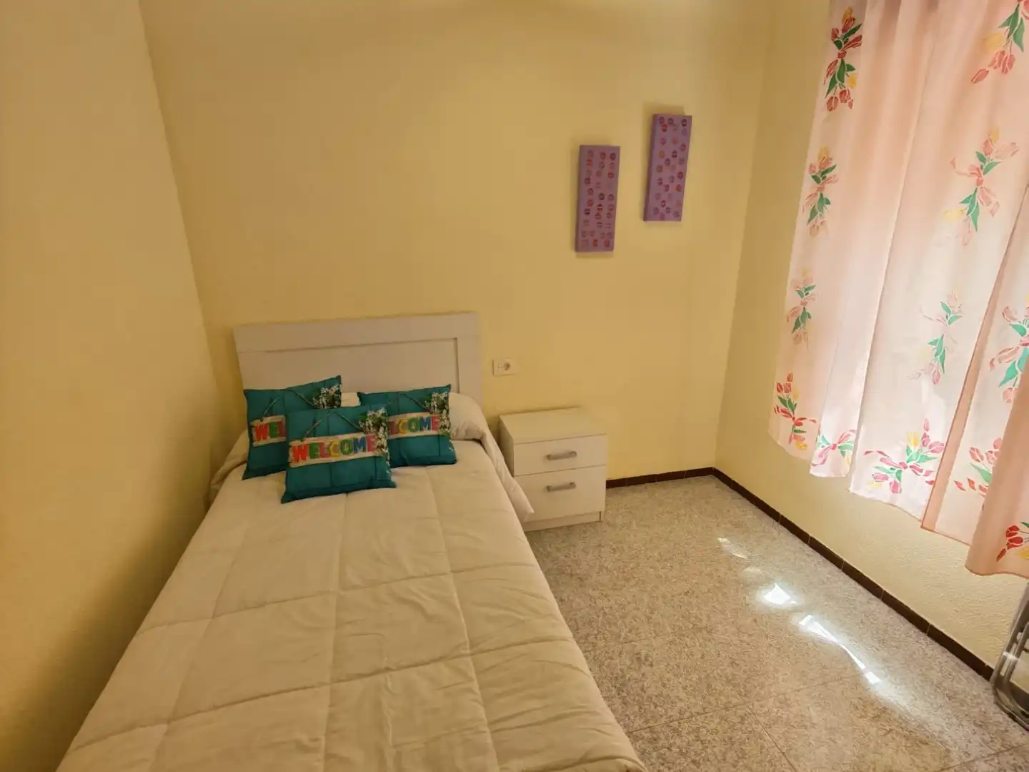 Bedroom of Flat for rent in Murcia  with Air Conditioner, Heating and Furnished