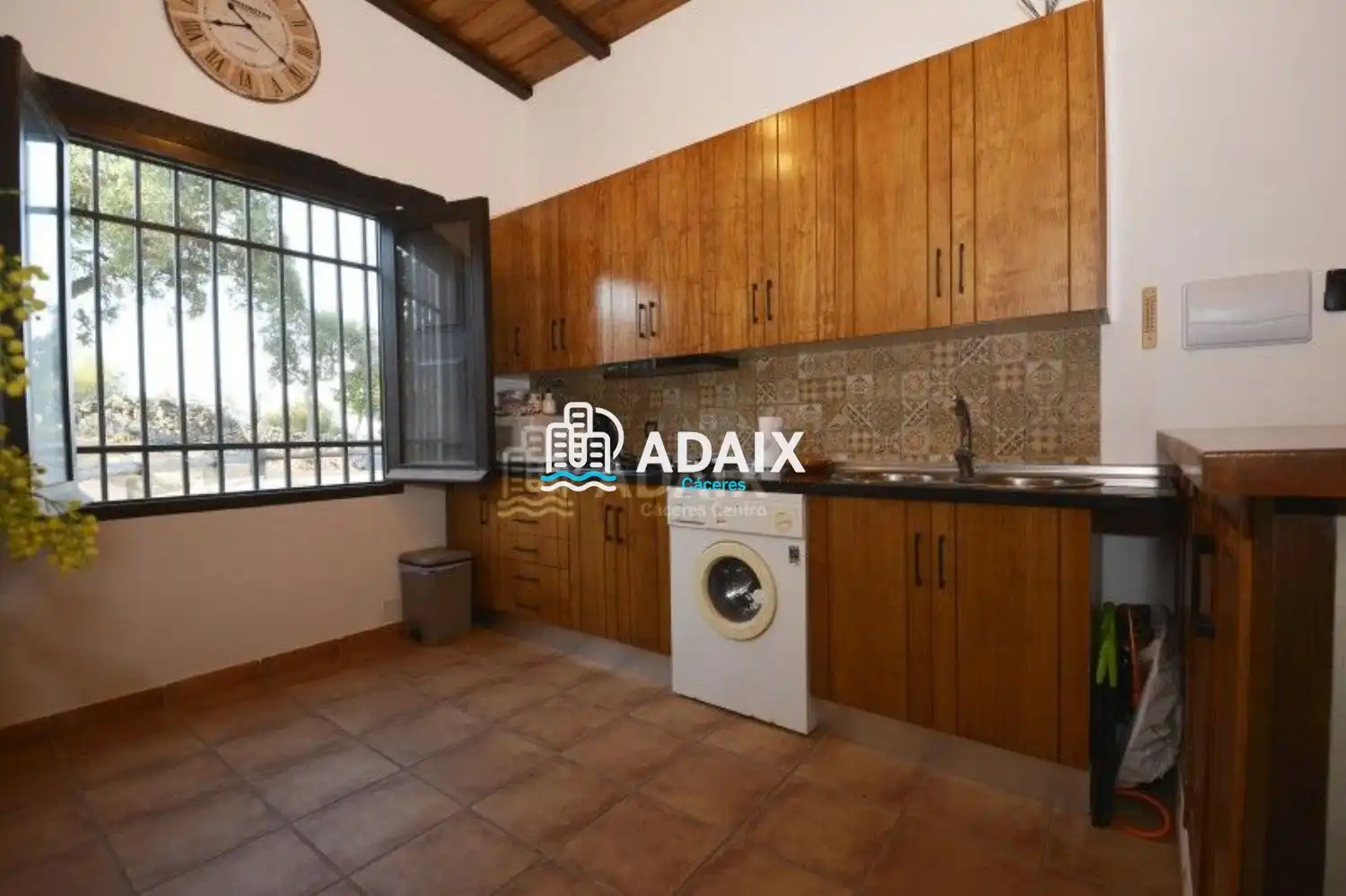 Jardín de Finca rústica en venta en Aliseda con Aire acondicionado y Terraza