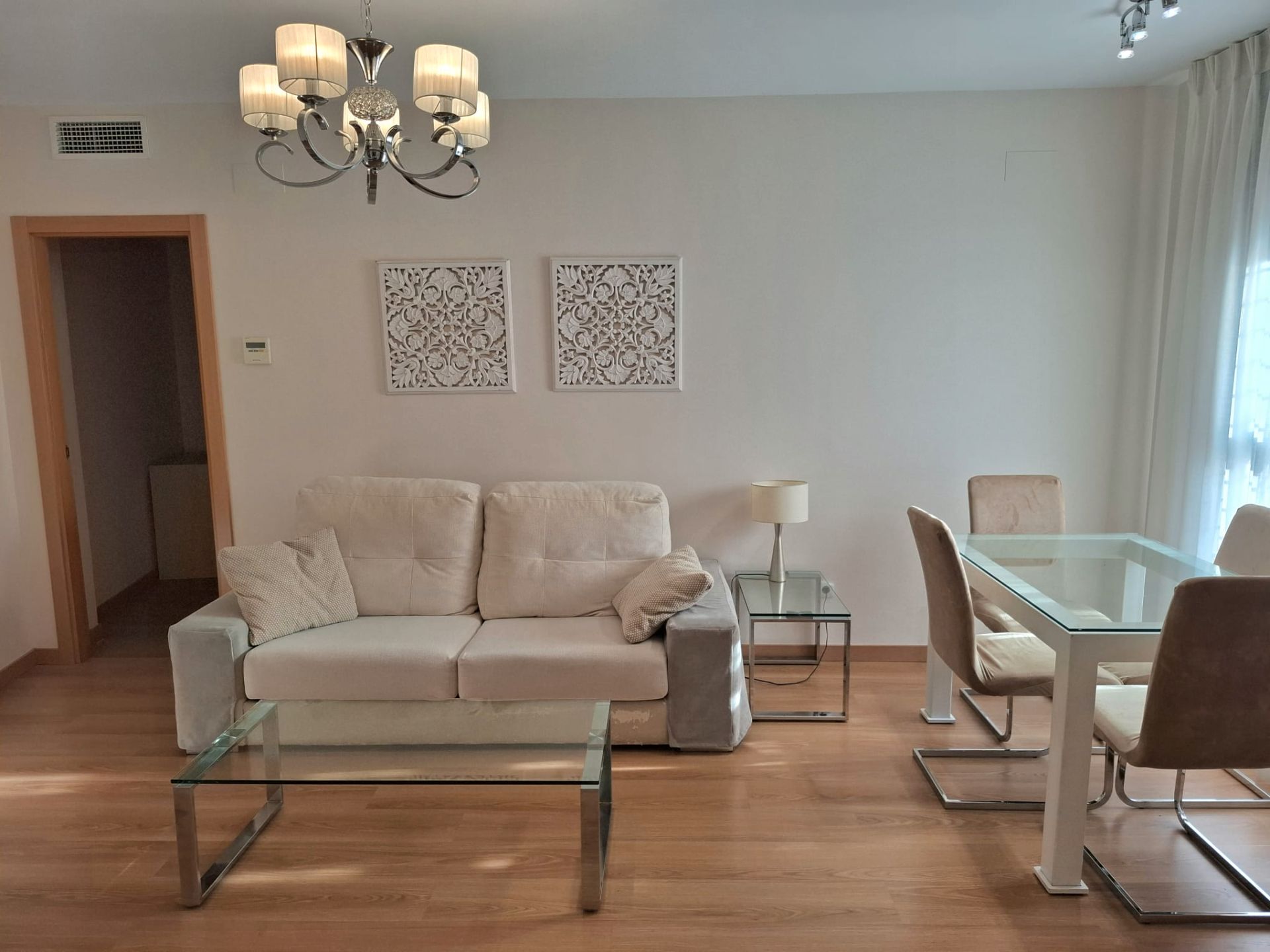 Living room of Flat to rent in  Córdoba Capital  with Air Conditioner, Heating and Parquet flooring