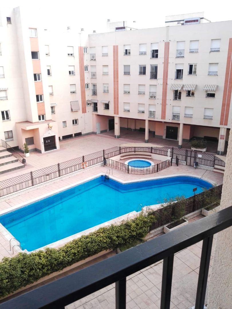 Swimming pool of Flat for sale in  Granada Capital  with Air Conditioner, Heating and Furnished