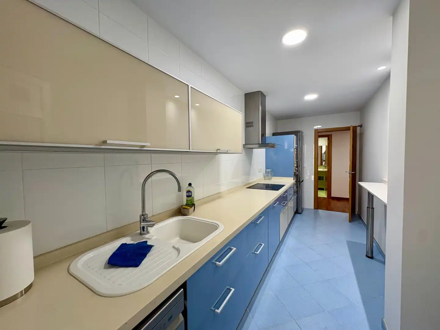Küche von Wohnung zur Miete in Silla mit Möbliert und Balkon