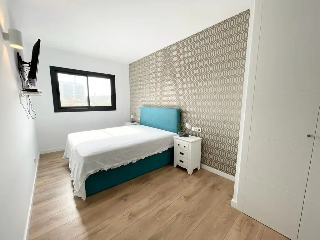 Bedroom of Apartments for rent in Sitges  with Air Conditioner, Heating and Parquet flooring