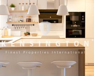 Kitchen of Apartment for sale in  Madrid Capital  with Air Conditioner and Balcony