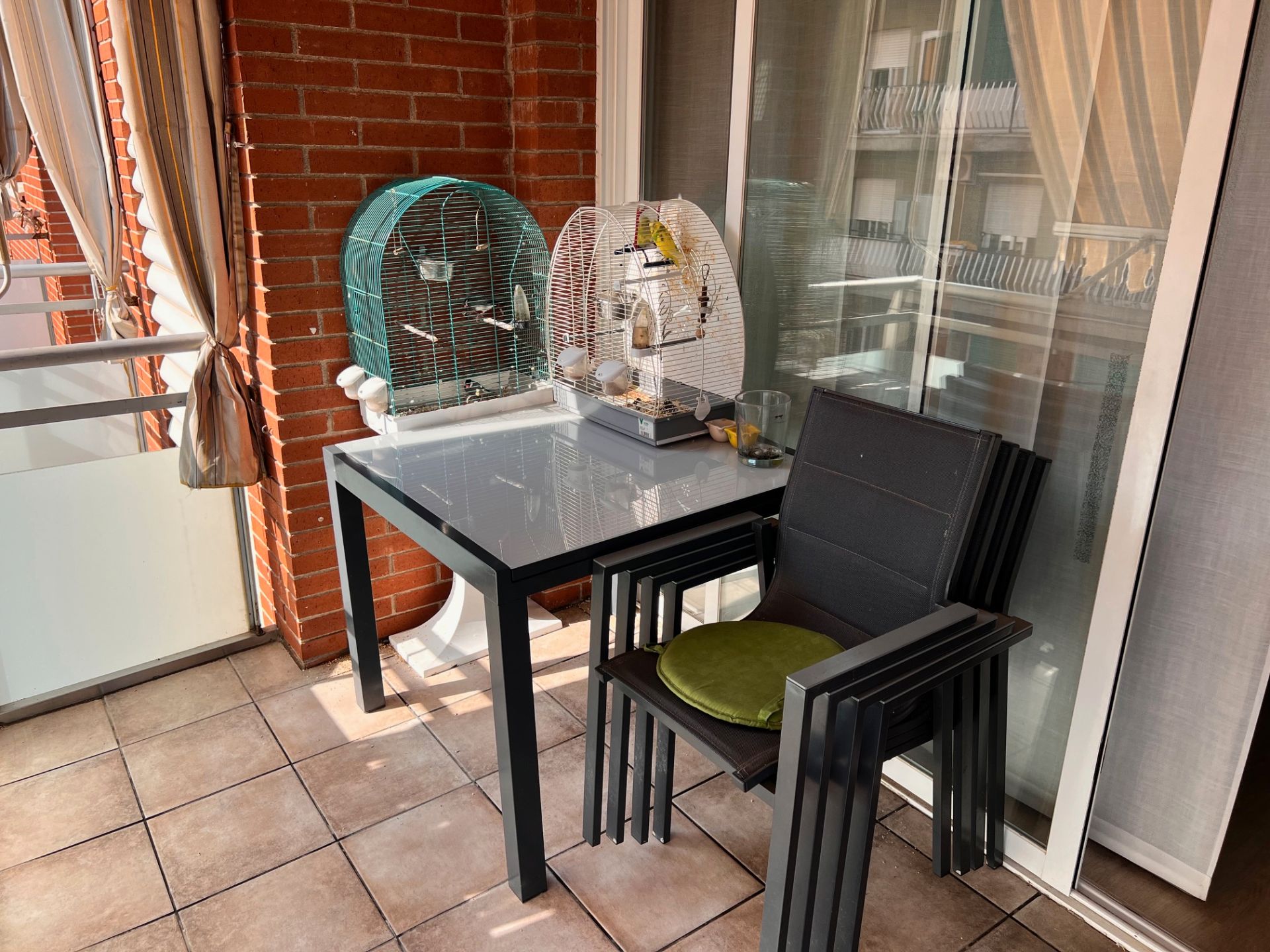 Balcony of Flat for sale in Vilassar de Mar  with Air Conditioner, Heating and Parquet flooring