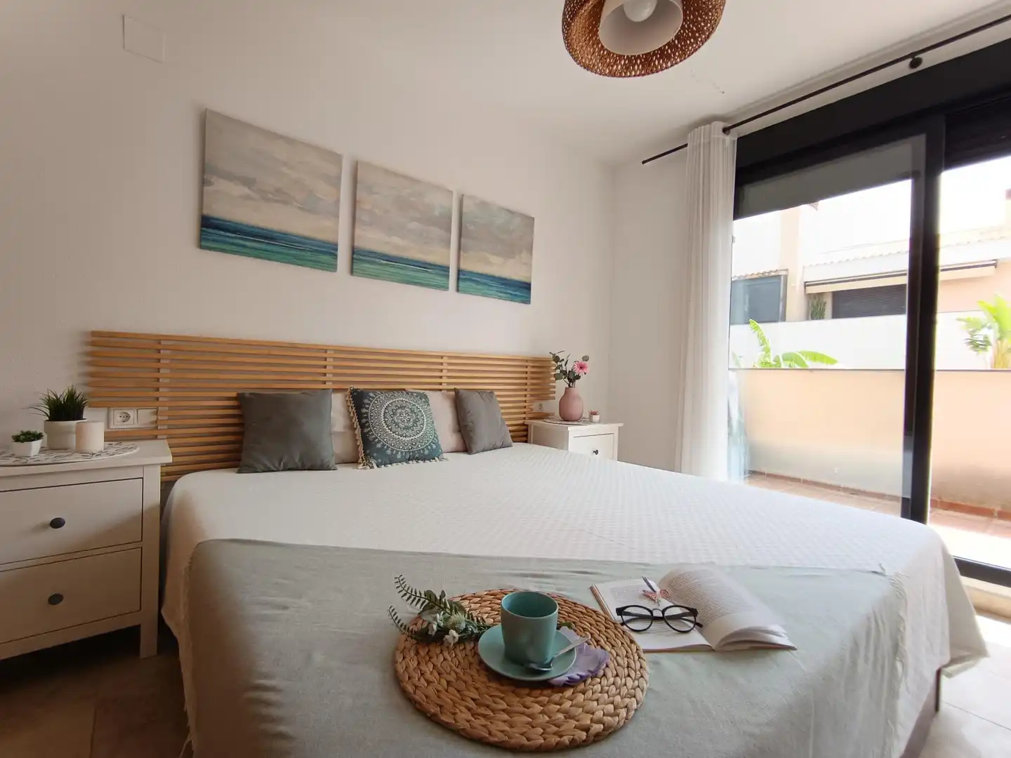 Habitación de Casa adosada en venta en Molina de Segura con Aire acondicionado, Calefacción y Jardín privado
