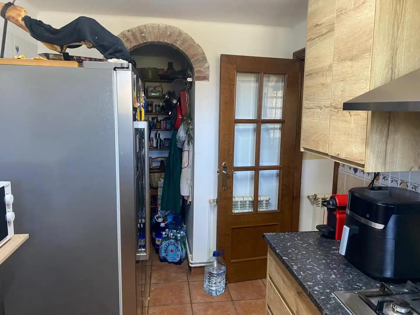 Cocina de Casa adosada en venta en Els Hostalets de Pierola con Calefacción y Horno