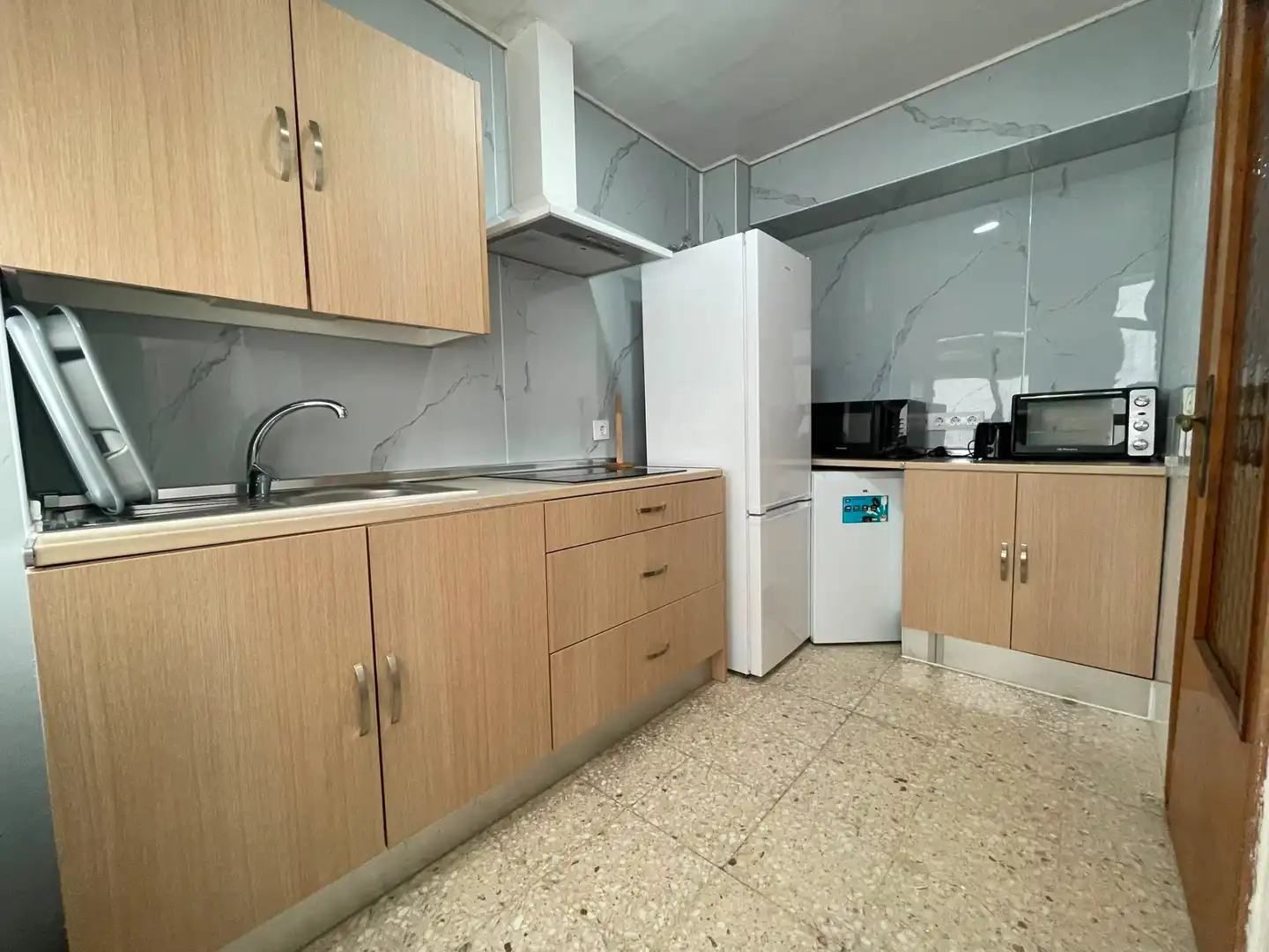 Cocina de Piso de alquiler en Badajoz con Aire acondicionado, Calefacción y Amueblado
