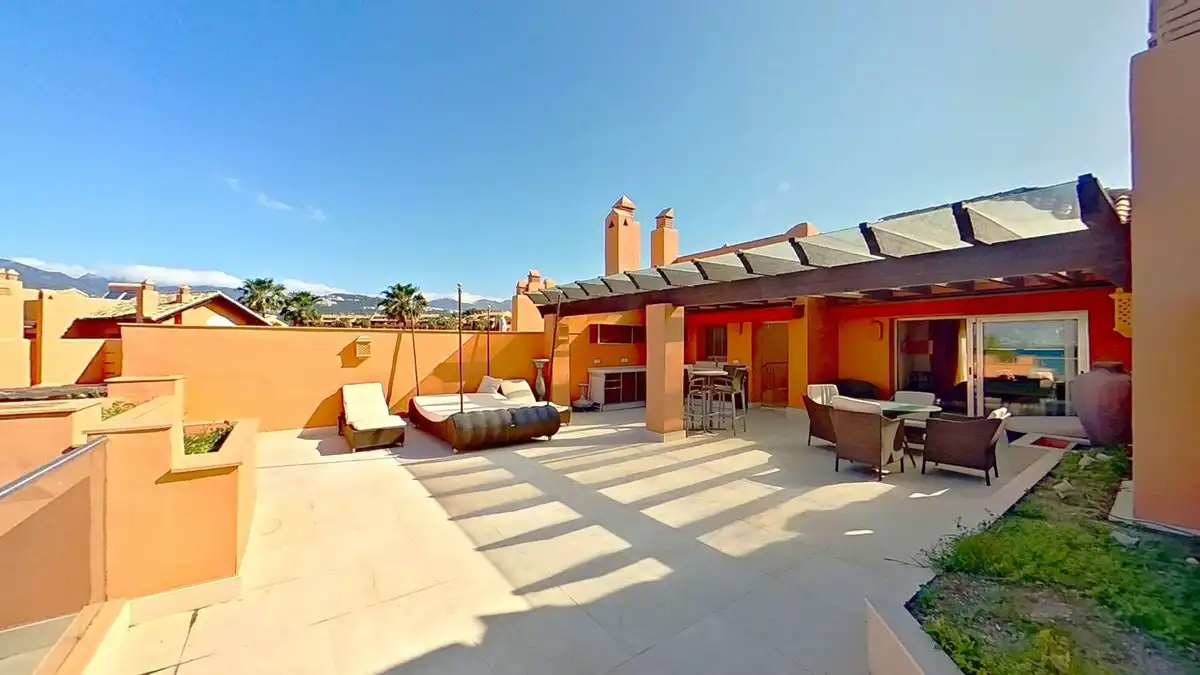 Terraza de Ático en venta en Marbella con Aire acondicionado, Terraza y Sauna