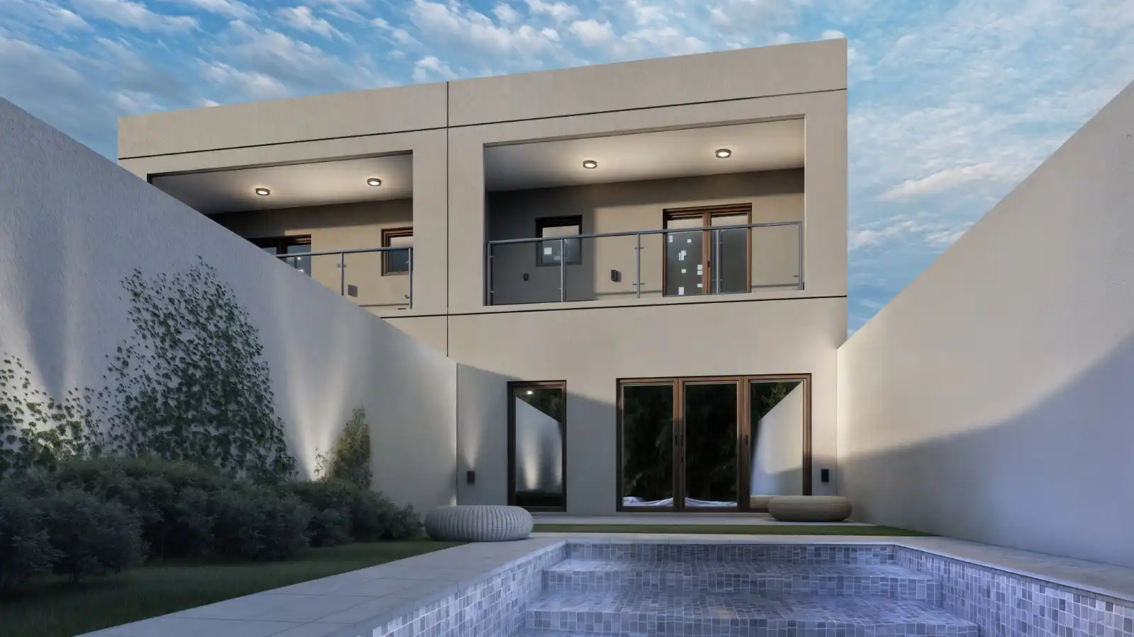 Vista exterior de Casa adosada en venta en El Puig de Santa Maria con Aire acondicionado, Calefacción y Jardín privado