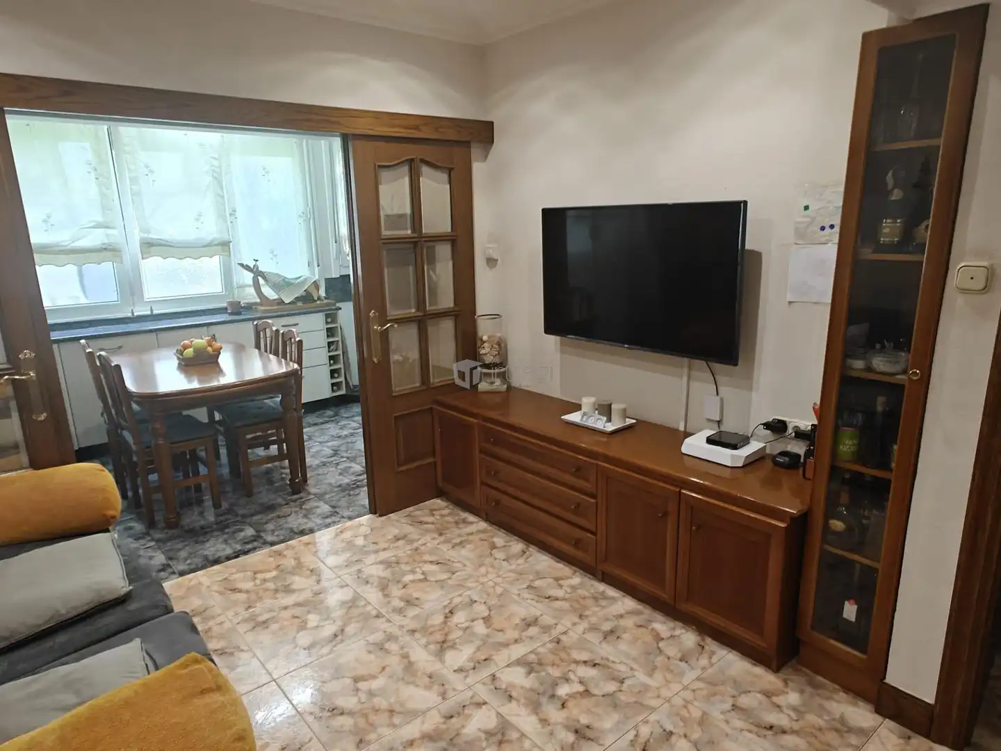 Sala de estar de Piso en venta en Andoain con Calefacción y Amueblado