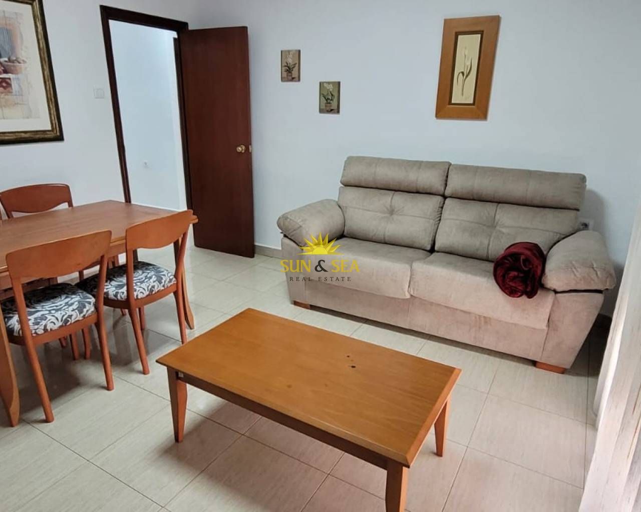 Living room of Apartment to rent in Cartagena  with Furnished, Oven and Microwave