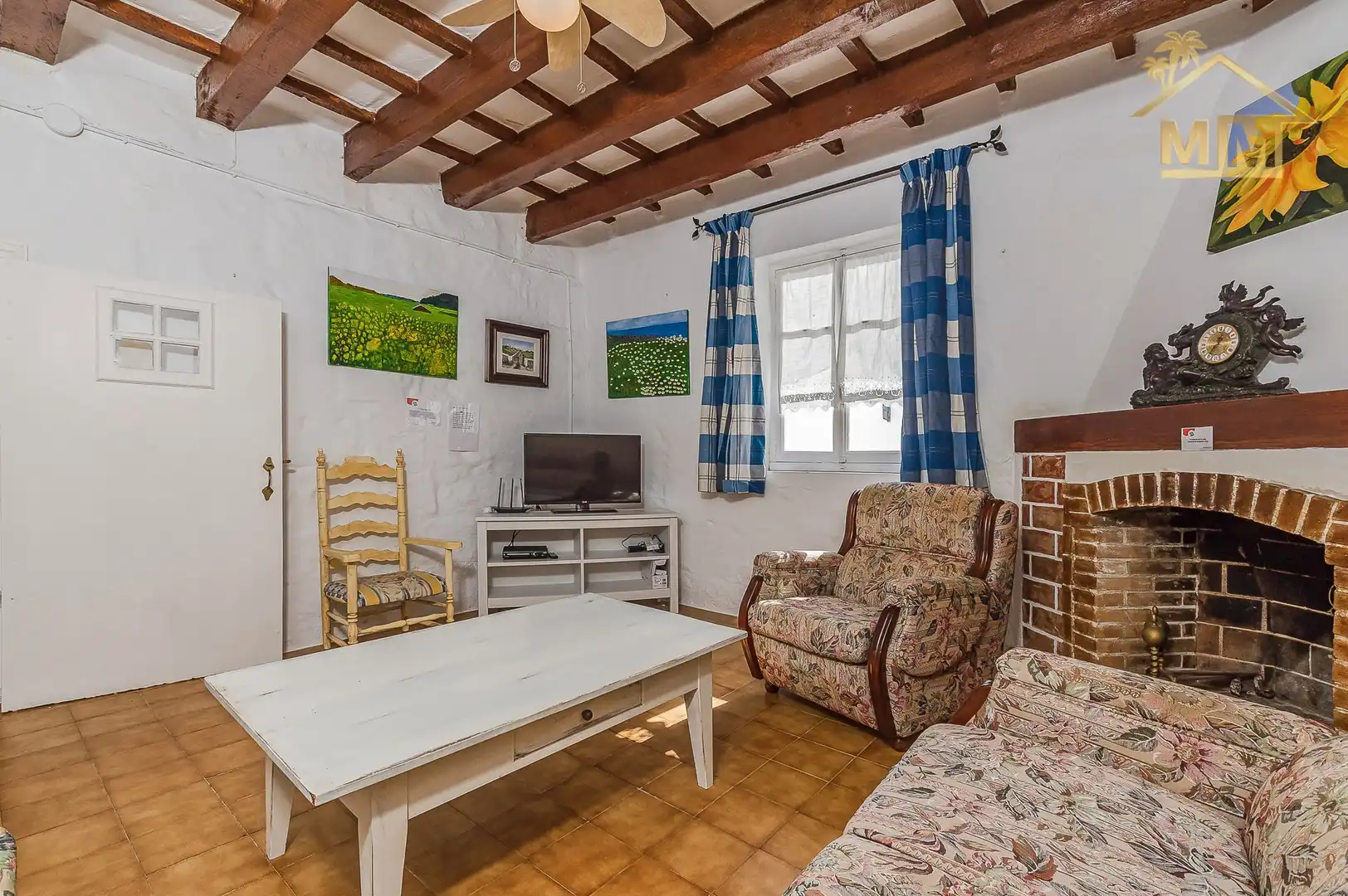 Sala de estar de Casa o chalet en venta en Es Castell con Aire acondicionado, Calefacción y Jardín privado