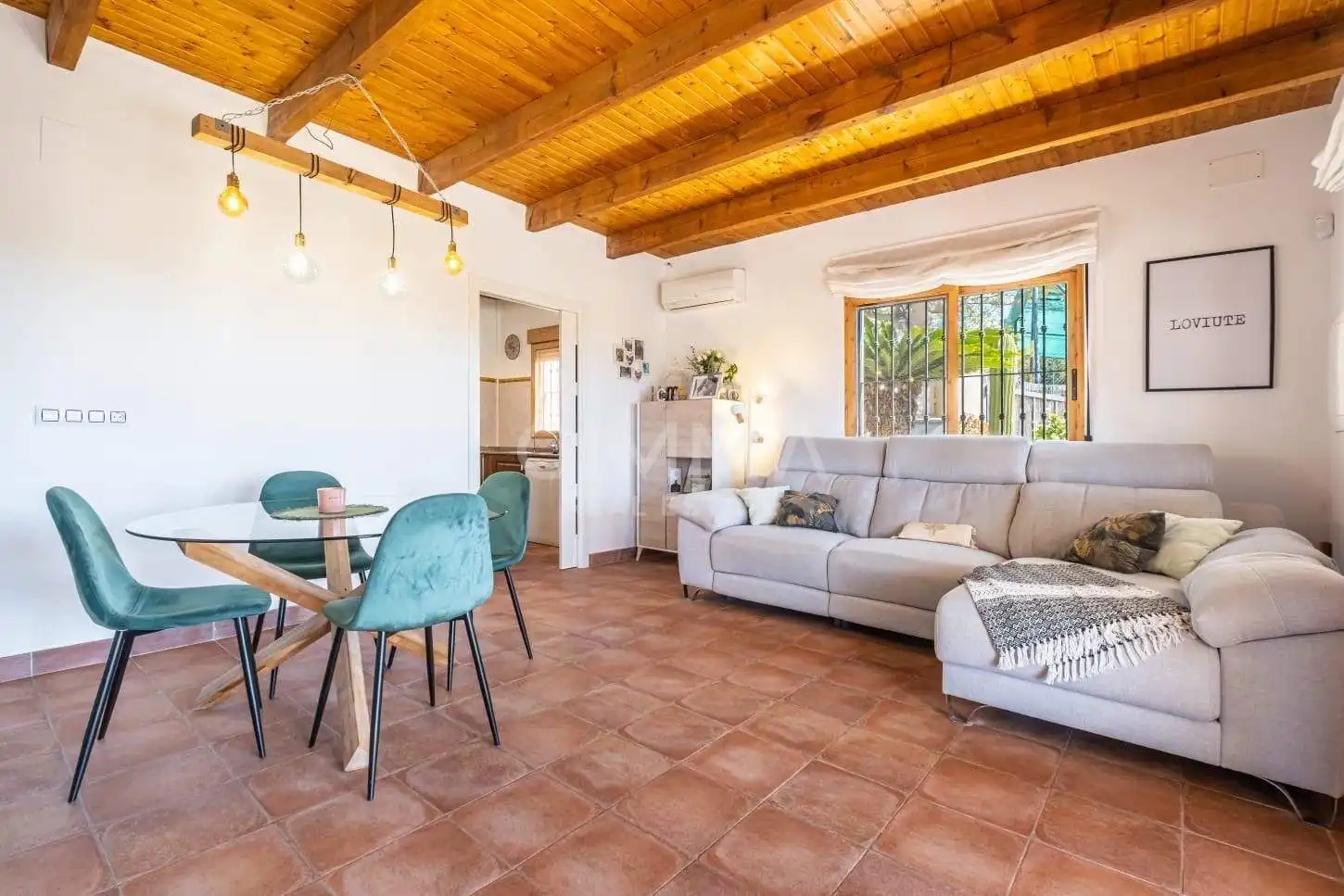 Living room of Houses for rent in Altea  with Terrace, Swimming Pool and Balcony