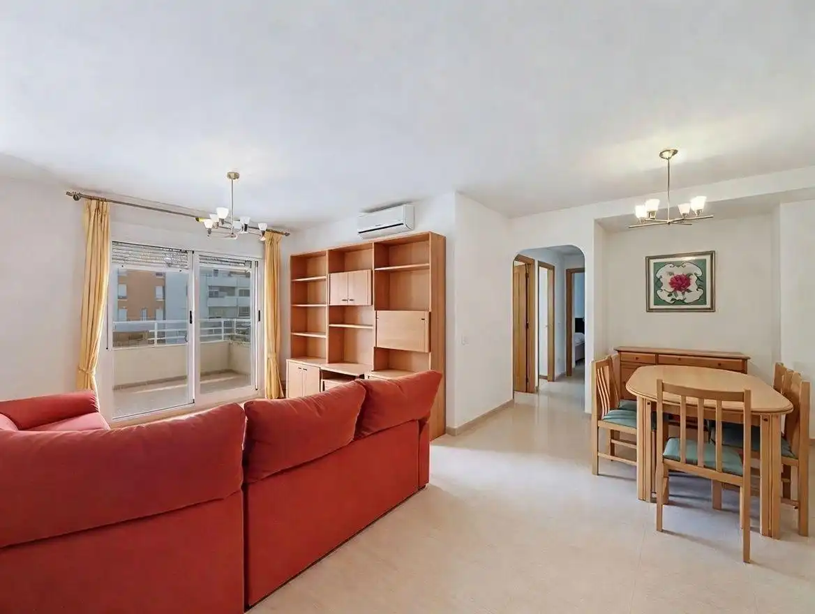 Living room of Flat for sale in Gandia  with Heating, Terrace and Community pool