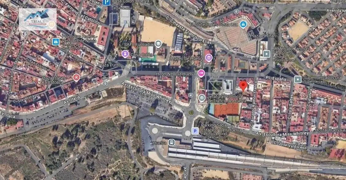Vista exterior de Pis en venda en Huelva
