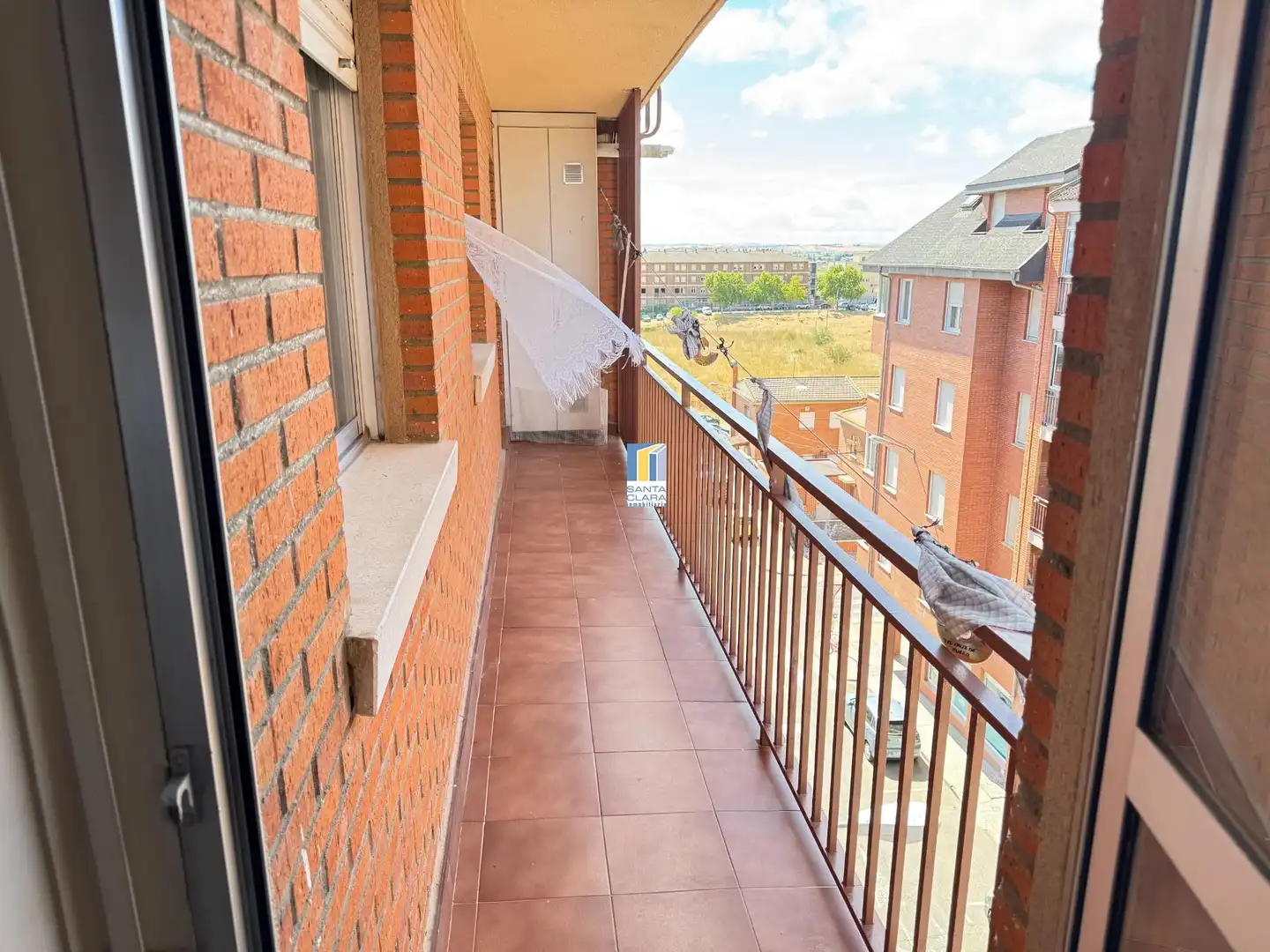 Balcony of Flat for sale in Zamora Capital   with Heating, Parquet flooring and Terrace