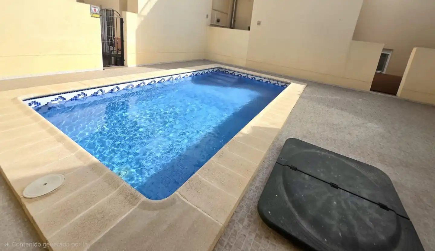 Piscina de Casa adosada en venta en Antas con Aire acondicionado, Terraza y Piscina
