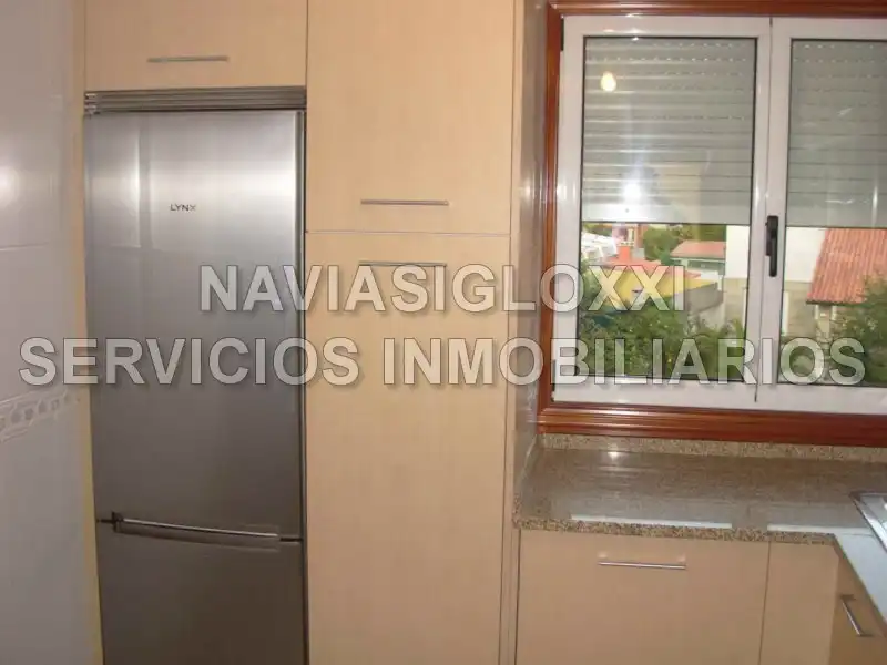Cocina de Dúplex de alquiler en Nigrán con Parquet, Terraza y Amueblado