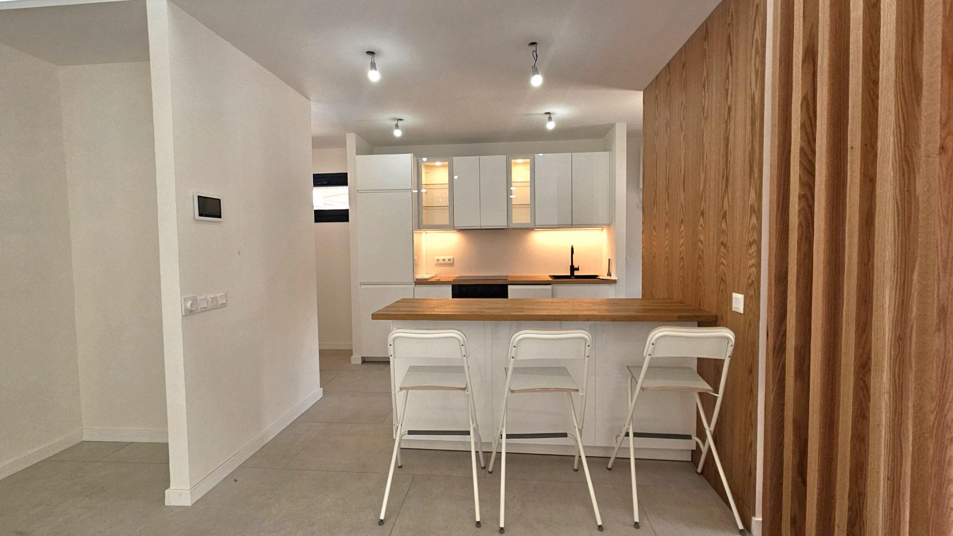 Cuina de Apartament en venda en  Santa Cruz de Tenerife Capital amb Aire condicionat, Forn i Microones