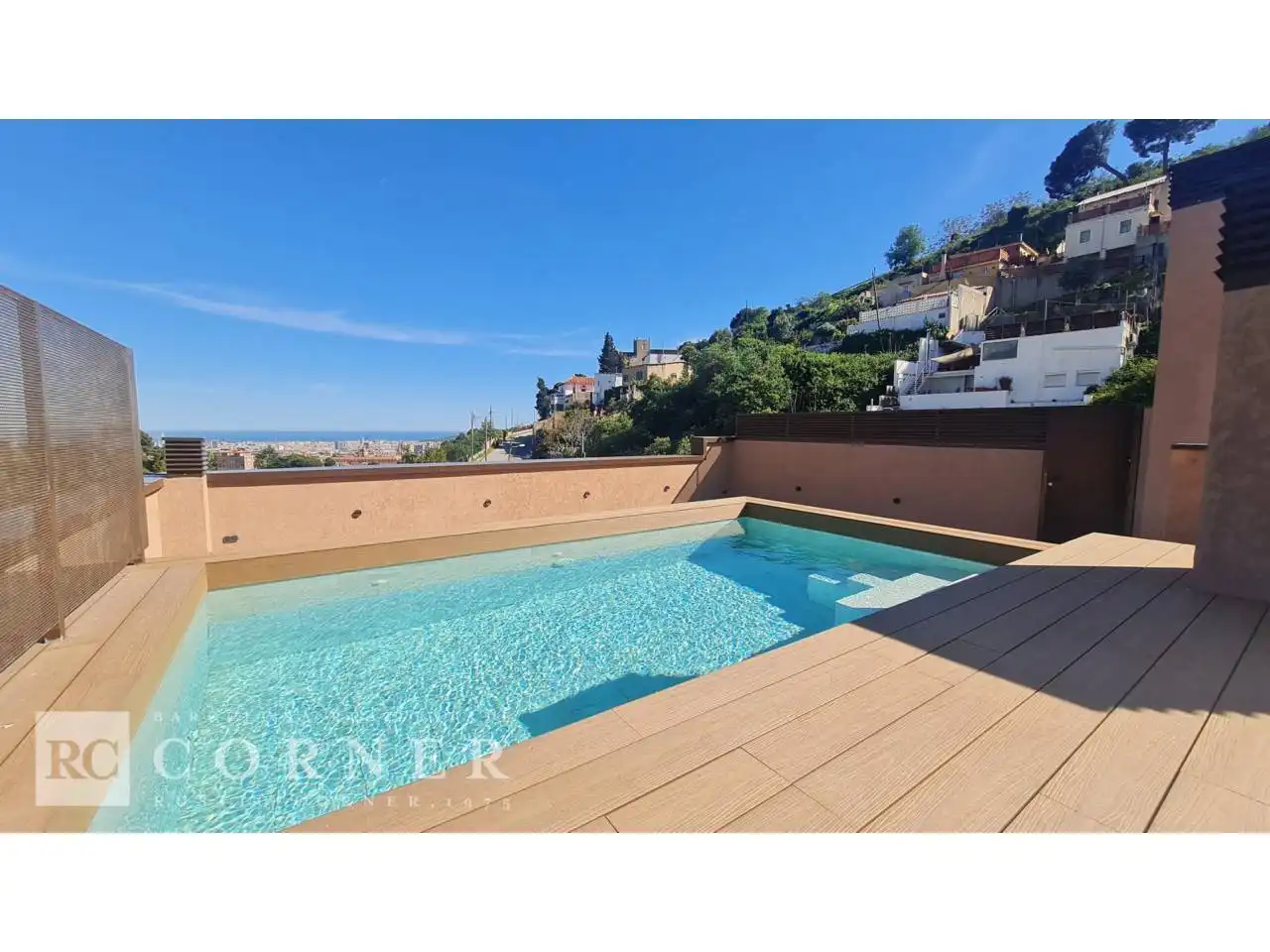 Piscina de Piso en venta en Barcelona con Aire acondicionado, Parquet y Terraza