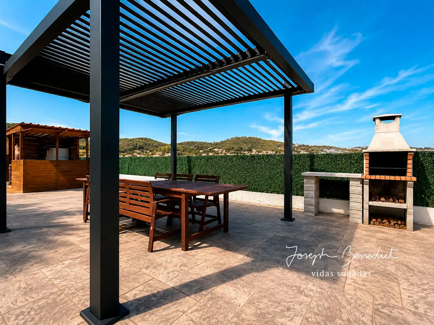 Terrassa de Casa o xalet en venda en Sant Vicenç Dels Horts amb Aire condicionat, Calefacció i Jardí privat