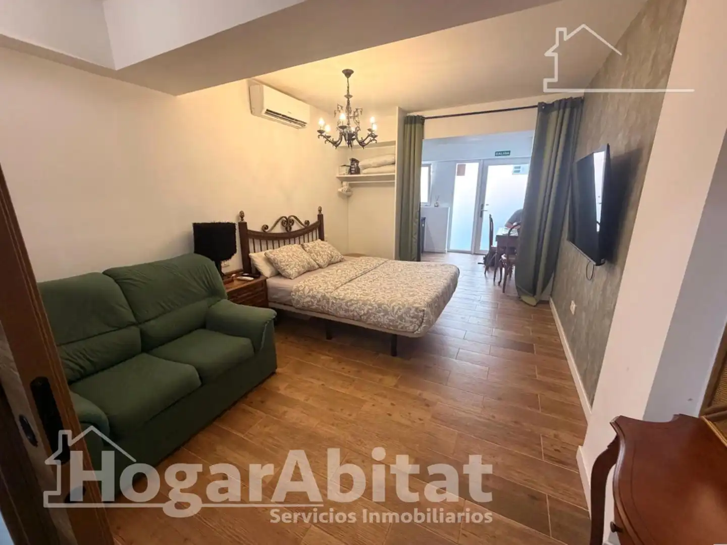 Schlafzimmer von Wohnung zum Verkauf in Valencia mit Klimaanlage und Heizung