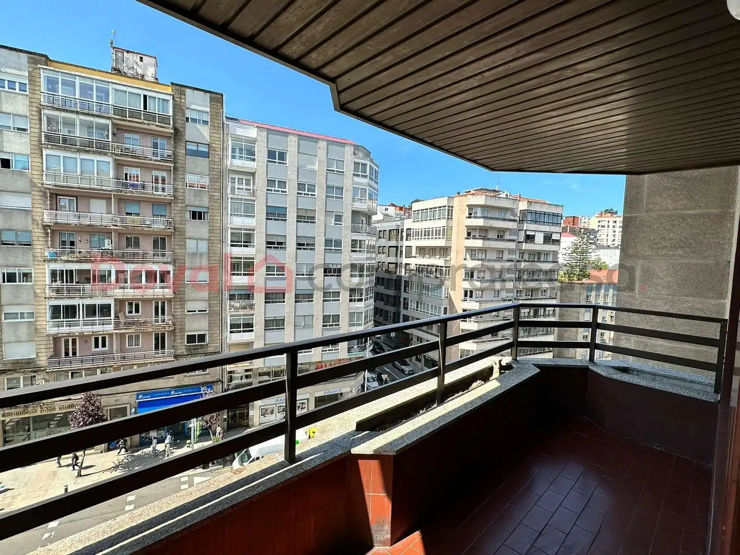 Exterior view of Flat for rent in Vigo   with Heating, Parquet flooring and Terrace
