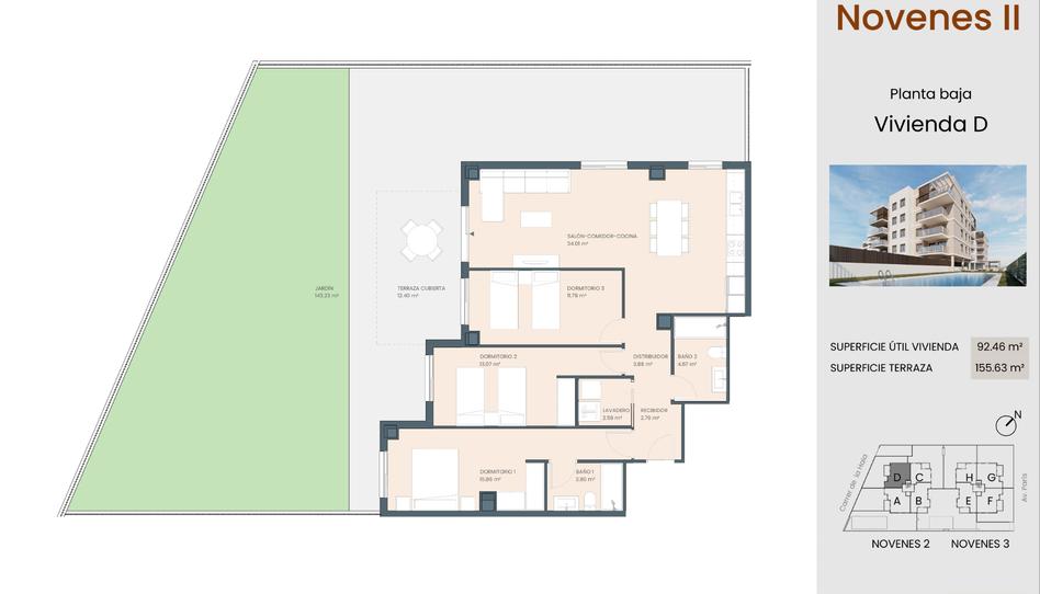 Photo 1 of Flat for sale in Avinguda París, 4, Piscinas, Castellón