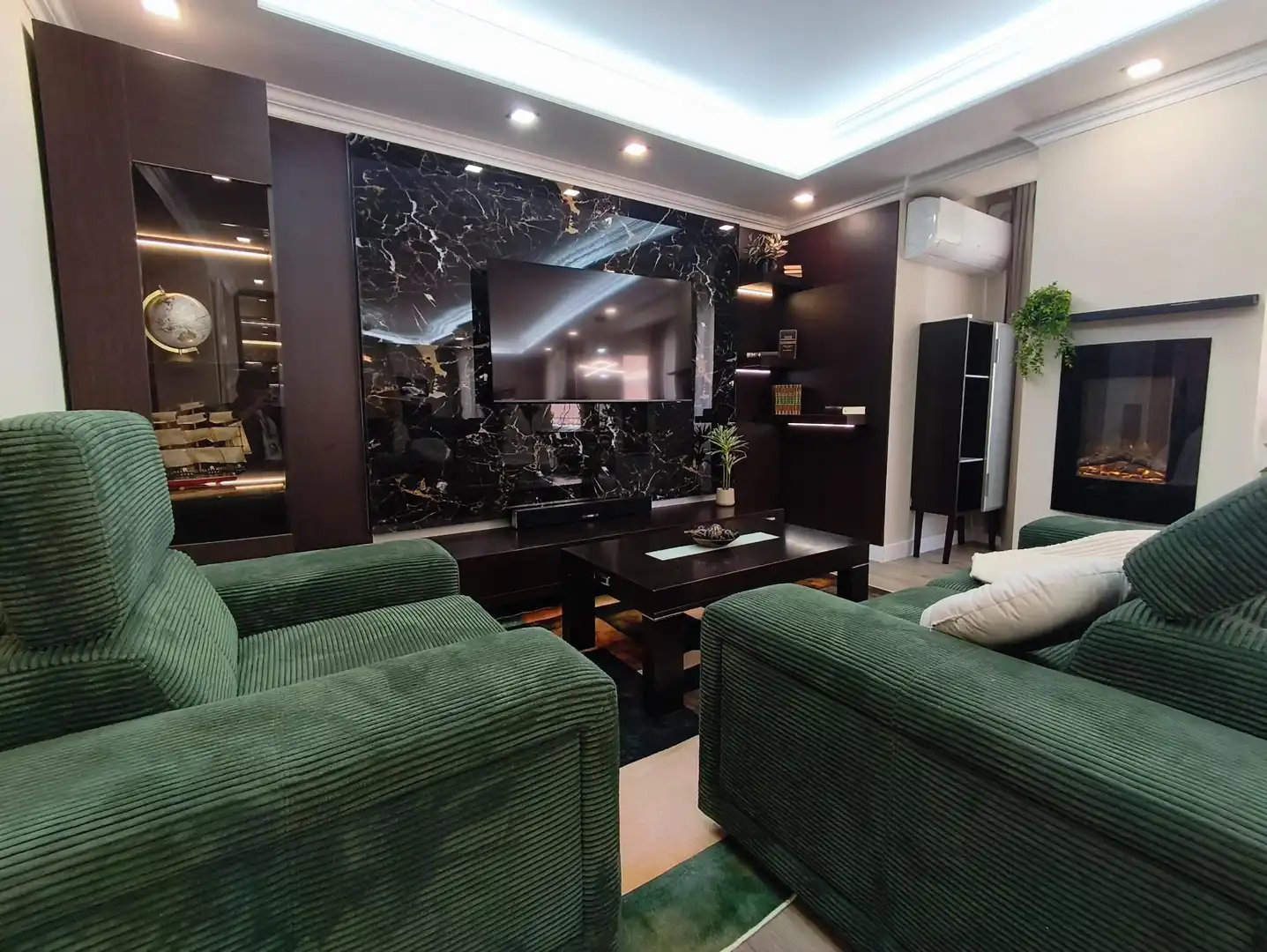 Sala d'estar de Apartament en venda en Santa Pola amb Aire condicionat, Calefacció i Moblat